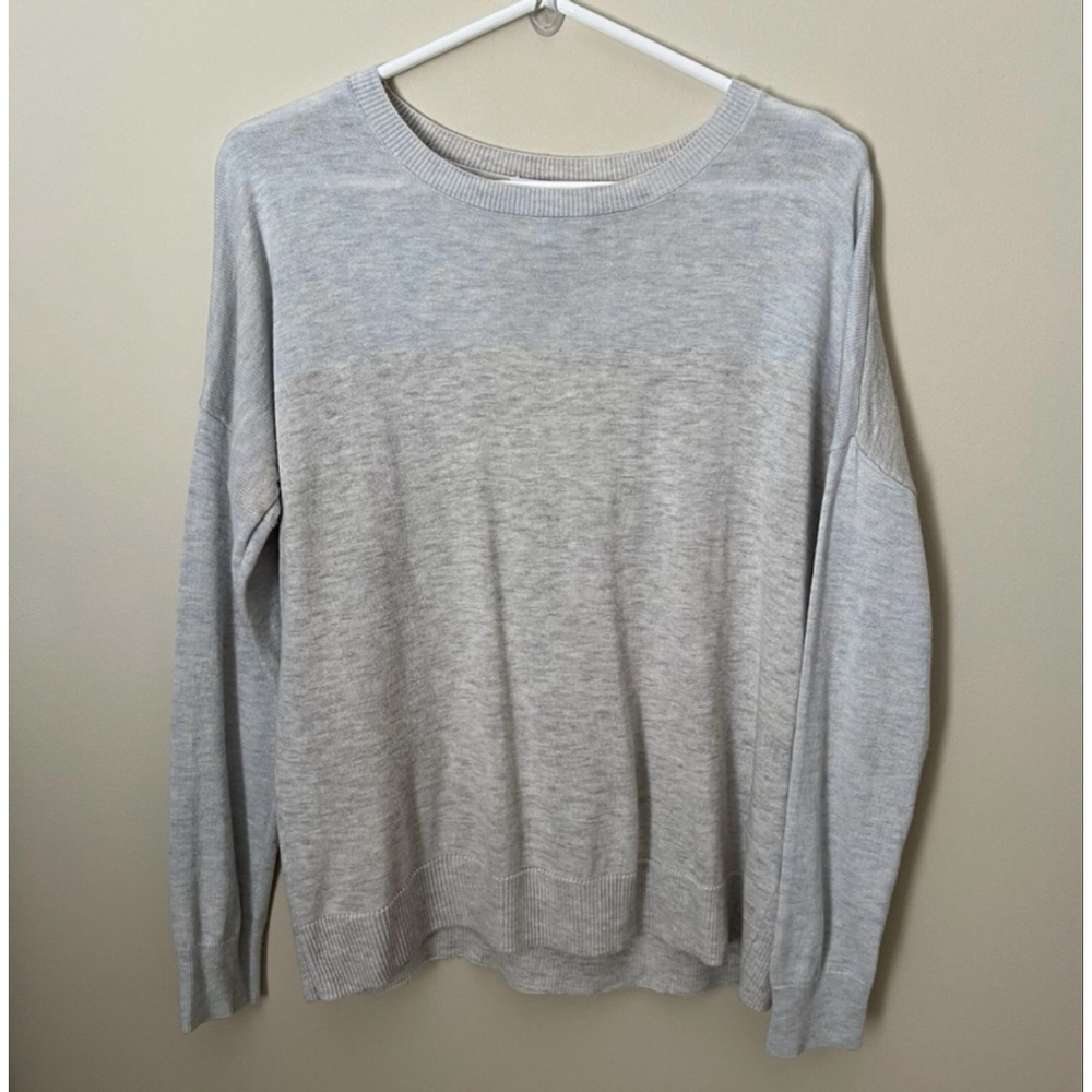 The White Company White Label Colorblock Wool Blend Sweater – Size 6 (UK 10) – E